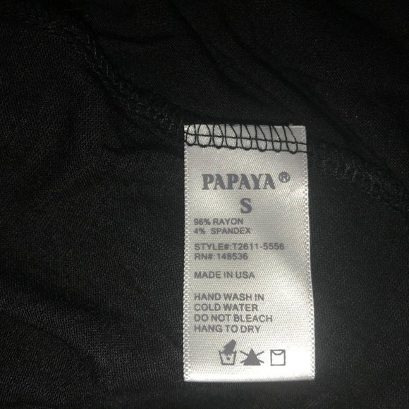 PAPAYA GUNS AND ROSES T-SHIRT - Picture 8 of 8